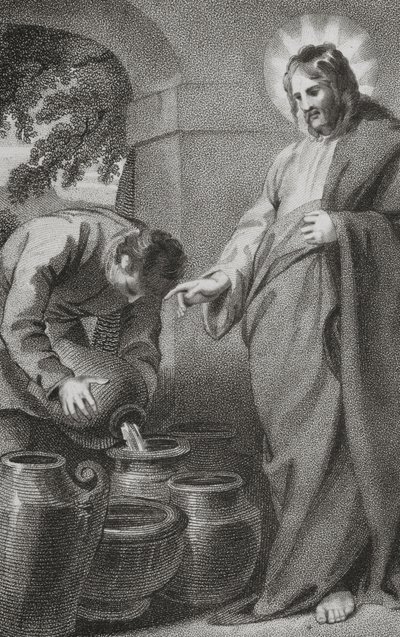 Christ Turning Water into Wine, from 