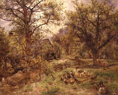 The Old Watermill by William Huggins