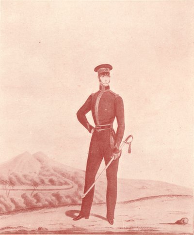 Officer of the Madras Army Rifles, Undress, c1837-1843, 1909 by William Hunsley