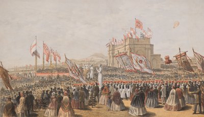 Opening of Baxter Park Dundee 9th September 1863 by William Husband McFarlane