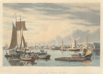 Boston: From City Point near Sea Street by William James Bennett