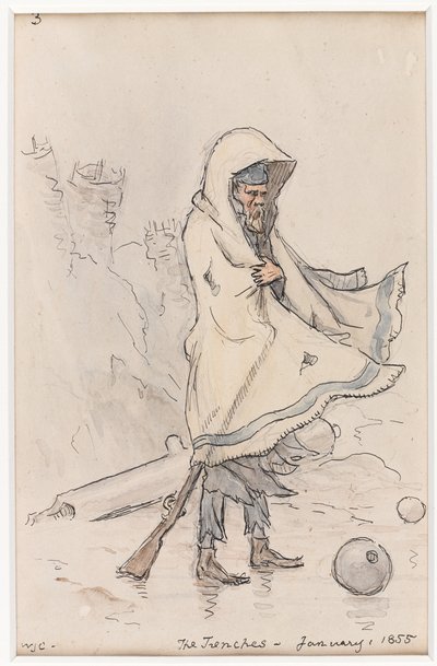 The Trenches, January 1855 by William James Colville