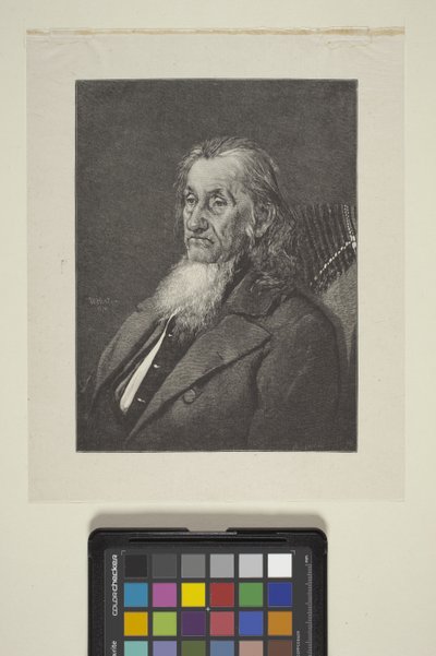 Portrait Of Allan Wardner by William James Linton