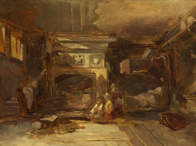 A Welsh Interior by William James Muller