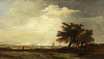 Landscape with Church, c.1839 by William James Muller
