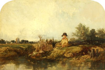 On the Medway, possibly 1841 by William James Muller