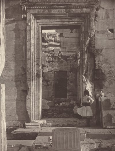 The Acropolis of Athens, plate 21 by William James Stillman