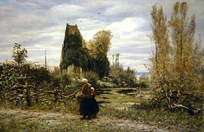 A Path by a Ruin by William John Hennessy
