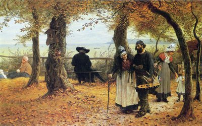 Bringing the Ex-voto to the Church, 1875 by William John Hennessy
