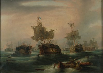 The Battle of Trafalgar, 21 October 1805: 
