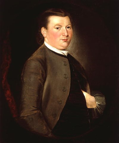 Portrait of David Gardiner Jr, c.1762-63 by William Johnston