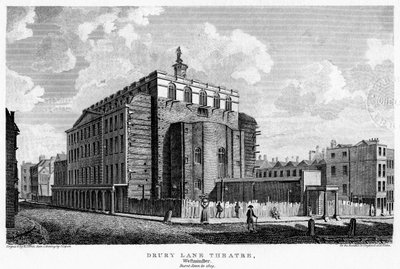 Drury Lane Theatre, Westminster, London by William Johnstone White