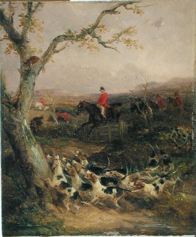 A Southerly Wind and a Cloudy Sky Proclaim it a Hunting Morning by William Joseph Shayer