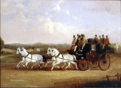 The Brighton Coach on the Open Road by William Joseph Shayer