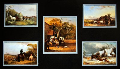 The Farming Seasons, set of five by William Joseph Shayer