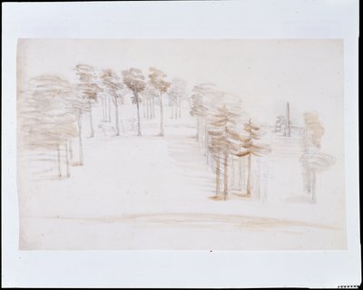 Chiswick, View from an Elevated Point Above the Orange Tree Garden Temple by William Kent