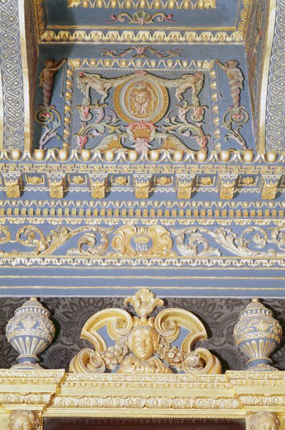 Ceiling in the Blue Velvet Room (detail) by William Kent