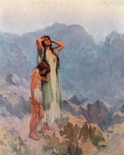 Hagar and Ishmael in the Wilderness by William Ladd Taylor