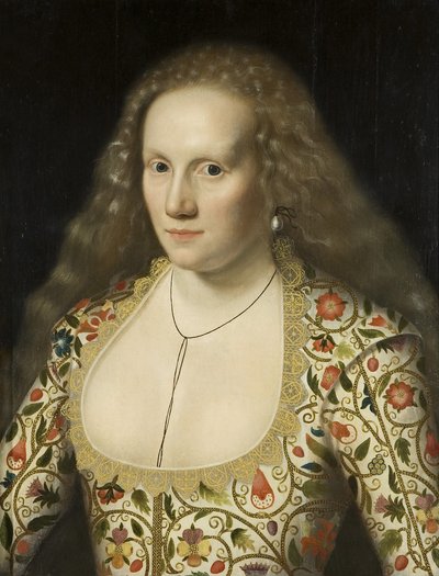 Portrait of an Unknown Lady, c.1615 by William Larkin