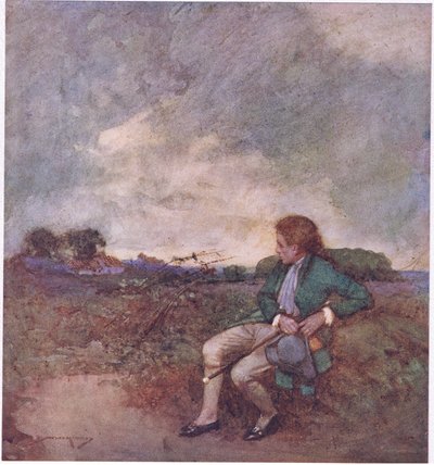 Here as I Take My Solitary Rounds, Amidst Thy Tangling Walks, and Ruined Grounds by William Lee Hankey
