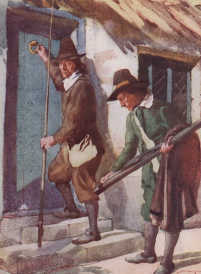 Illustration for The Compleat Angler by Izaak Walton by William Lee Hankey