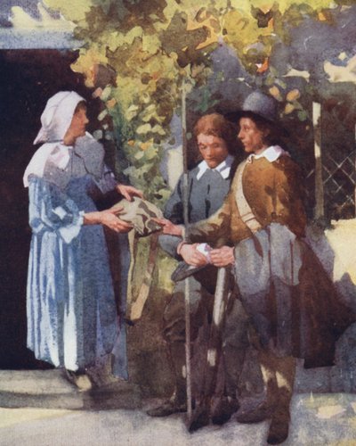 Illustration for The Compleat Angler by Izaak Walton by William Lee Hankey