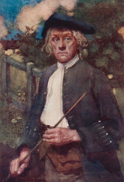 Illustration for The Deserted Village by Oliver Goldsmith by William Lee Hankey