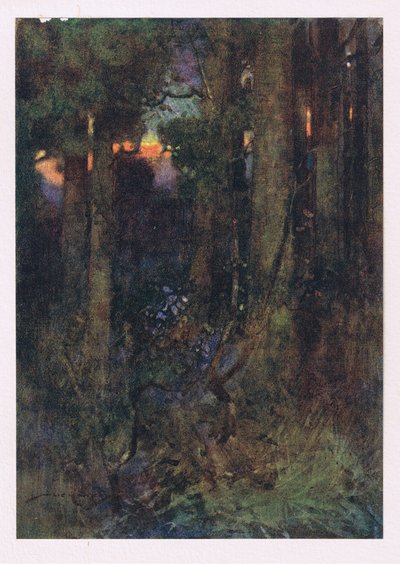 Those Matted Woods Where Birds Forgot to Sing, but Silent Bats in Drowsy Clusters Cling by William Lee Hankey