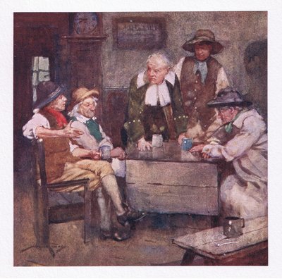 Where village statesmen talked with looks profound, and news much older than their ale went round by William Lee Hankey