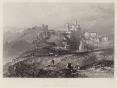 The Town and Convent of Piazza by William Leighton Leitch