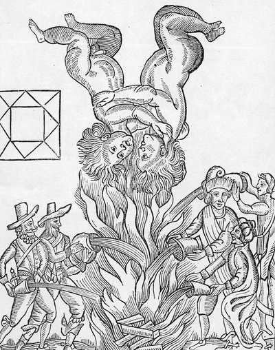 Facsimile of the Astrological Hieroglyphic Forecasting the Great Fire of London, from 
