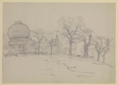 Greenwich (Royal Observatory) by William Lionel Wyllie