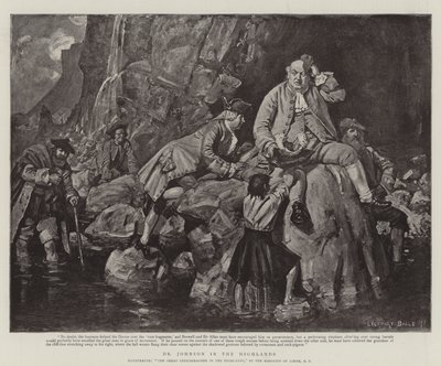 Dr Johnson in the Highlands by William Lockhart Bogle