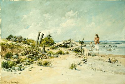 Seashore Play by William Louis Jnr. Sonntag