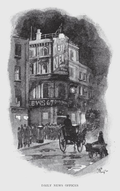 Daily News Offices by William Luker