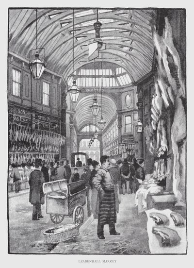 Leadenhall Market by William Luker