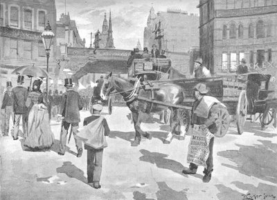 Ludgate Circus by William Luker