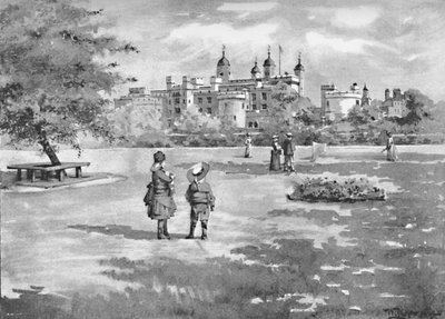 The Tower of London from Trinity Square by William Luker