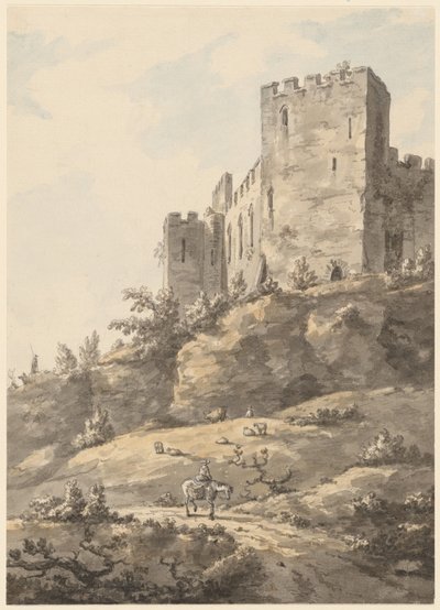 Ludlow Castle, Shropshire by William Marlow