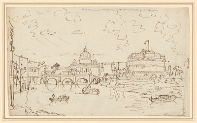 The Tiber with Saint Peter