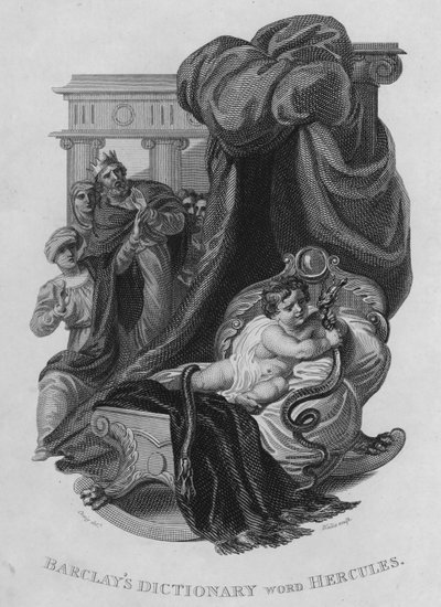 Barclays Dictionary, word: Hercules (engraving) by William Marshall (after) Craig