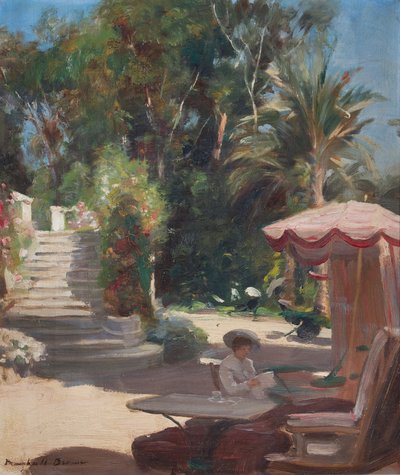 Hotel Garden, Grasse-en-Vence by William Marshall Brown