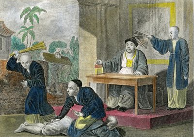 A Mandarin Administering Justice by William Marshall Craig