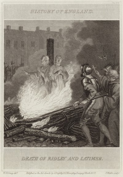 Death of Ridley and Latimer by William Marshall Craig