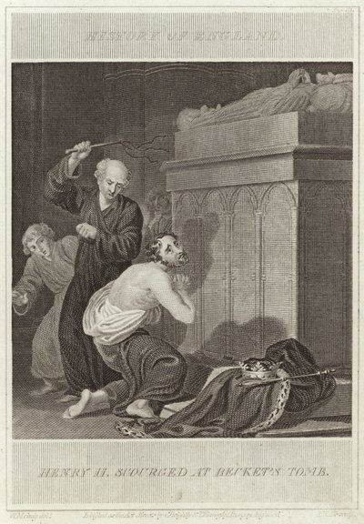 Henry II Scourged at Becket
