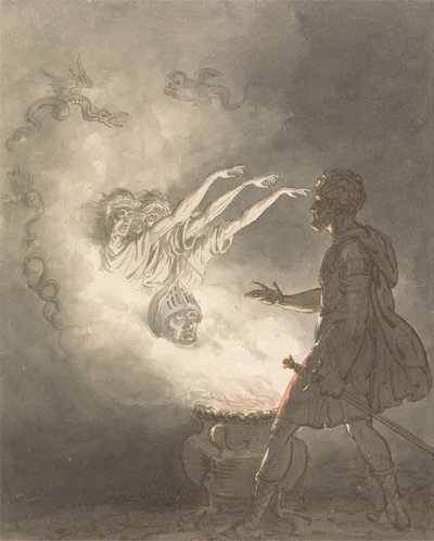 Macbeth and the Apparition of the Armed Head by William Marshall Craig