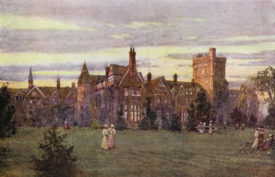 Girton College, Evening by William Matthison