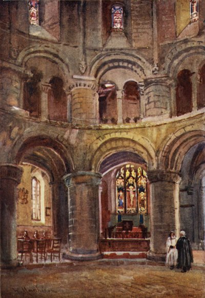 Norman Church of the Holy Sepulchre by William Matthison