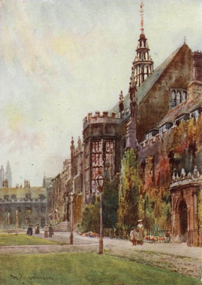 Oriel Window of the Hall, Trinity Great Court by William Matthison