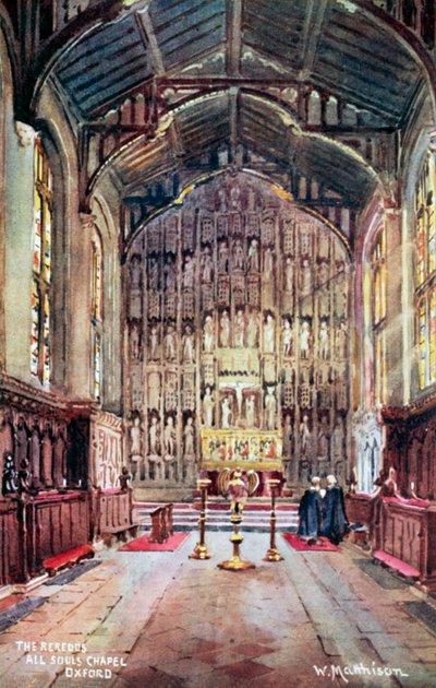 The Reredos, All Souls Chapel, Oxford by William Matthison